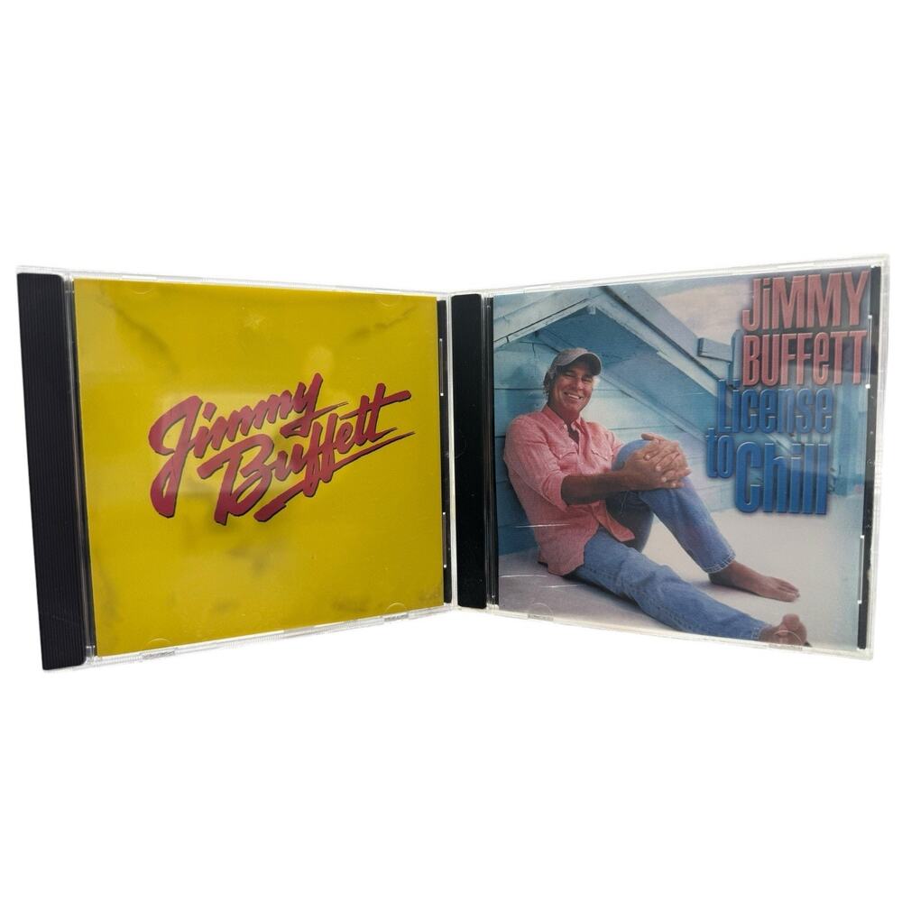 Jimmy Buffet 2 CD License To Chill & Songs You Know By Heart